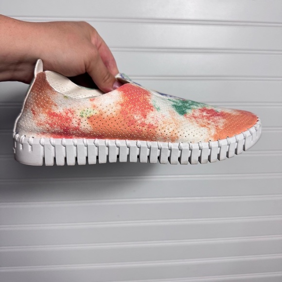 Ilse Jacobsen Tulip Slip-on Women's US 7M EU37 Multi Tie Dye - Picture 6 of 8